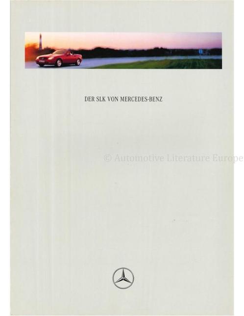 1996 MERCEDES BENZ SLK BROCHURE DUITS, Boeken, Auto's | Folders en Tijdschriften