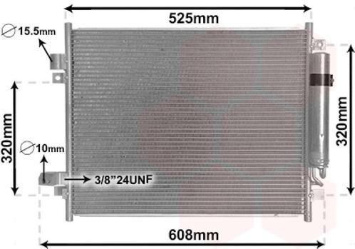 LUCHTCONDENSATOR VOOR NISSAN NOTE 2013-2019 921003VD1A, Auto-onderdelen, Airco en Verwarming, Nieuw, Ophalen of Verzenden