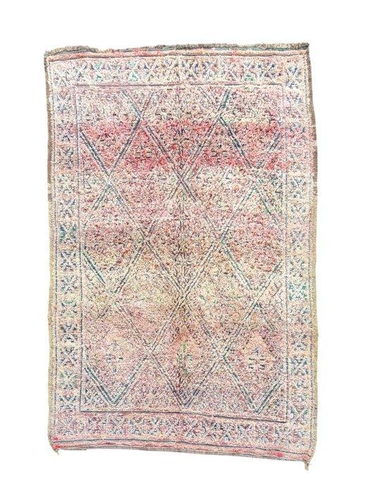 Berber - Vloerkleed - 345 cm - 205 cm - Vintage Marokkaans, Huis en Inrichting, Stoffering | Tapijten en Kleden