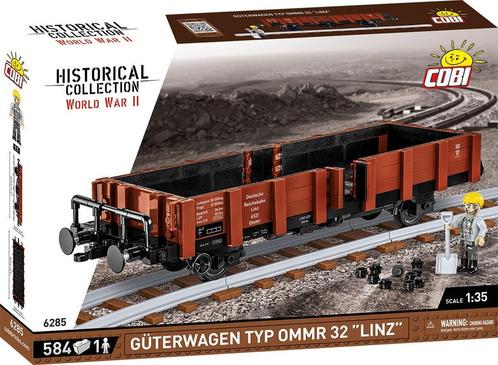COBI 6285 Goederenwagon TYO Ommr 32 Linz (Leger bouwsets), Kinderen en Baby's, Speelgoed | Bouwstenen, Nieuw, Verzenden