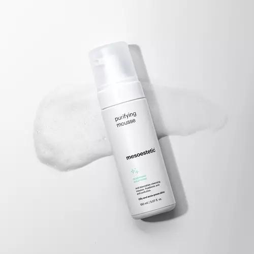 Mesoestetic Purifying Mousse (Reiniging), Sieraden, Tassen en Uiterlijk, Uiterlijk | Gezichtsverzorging, Nieuw, Verzenden