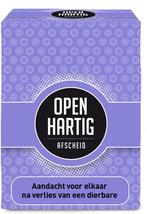 Openhartig - Afscheid | Open Up! - Gespreksstarters, Nieuw, Verzenden
