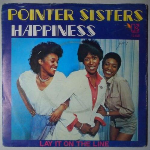 Pointer Sisters - Happiness - Single, Cd's en Dvd's, Vinyl Singles, Single, Gebruikt, 7 inch, Pop