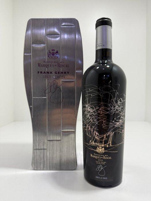2022 Marqués de Riscal, Frank Gehry Selection - Rioja - 1, Verzamelen, Wijnen