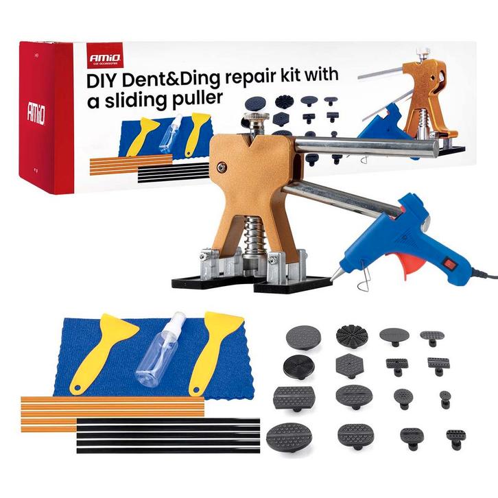 Uitdeuk en buts reparatieset met Slide Hammer – PDR AMI..., Auto diversen, Auto-accessoires, Nieuw, Verzenden
