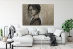 Jacqueline Klein Breteler - Echoes of her gaze. -painting, Antiek en Kunst