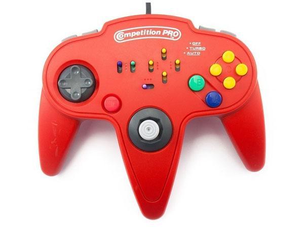 Competition Pro Controller - Rood N64, Spelcomputers en Games, Games | Nintendo 64, Ophalen of Verzenden