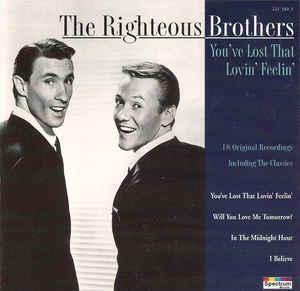 cd - The Righteous Brothers - Youve Lost That Lovin Fee..., Cd's en Dvd's, Cd's | Overige Cd's, Zo goed als nieuw, Verzenden