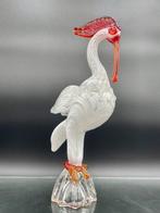sculptuur, Sculpture dIbis en Verre de Murano - Maître