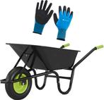 2dekans | Kruiwagen 100 Liter - Luchtbanden - Zwart - Max., Tuin en Terras, Kruiwagens, Ophalen of Verzenden, Zo goed als nieuw