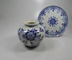 Plateelbakkerij Schoonhoven - Vaas (2) - Aardewerk - Vaas en