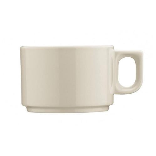 GGM Gastro | (4 stuks ) PERA Creme - Koffie-/ theekop - 70 |, Huis en Inrichting, Keuken | Servies, Effen, Nieuw, Kop(pen) en/of Schotel(s)