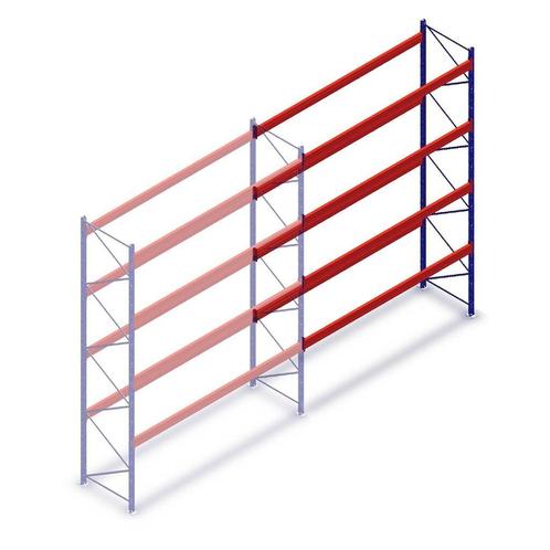 Gebruikte Stow palletstelling 5000x3600x1100mm (hxbxd) 4, Zakelijke goederen, Kantoor en Winkelinrichting | Magazijn, Stelling en Opslag