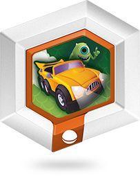 Disney Infinity 1.0 Power Disc Monsters, Inc.-Mikes New Car, Verzamelen, Beelden en Beeldjes, Zo goed als nieuw, Ophalen of Verzenden