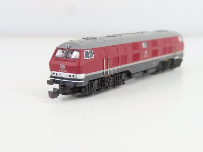 Märklin Z - 88320 - Diesellocomotief (1) - BR V320 - DB, Hobby en Vrije tijd, Modeltreinen | H0