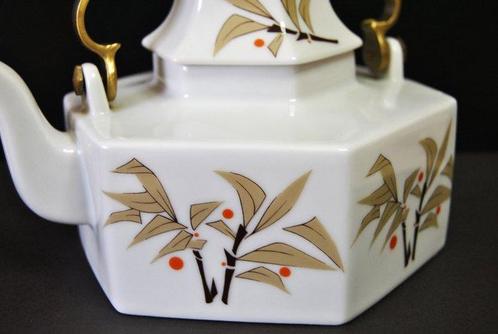 Villeroy & Boch - Gallo Leonardo - Theepot - Messing,, Antiek en Kunst, Antiek | Meubels | Tafels