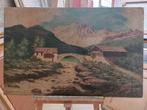 Scuola italiana (XX), firmato G. Zignoli - Paesaggio alpino