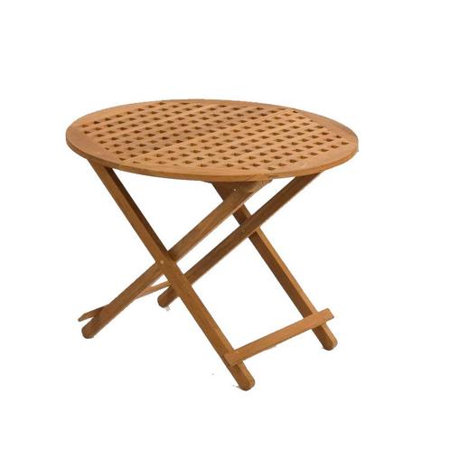 Inklapbare Teaktafel Saint-Raphaël 97/74x79cm, Watersport en Boten, Bootonderdelen, Nieuw, Zeilboot of Motorboot, Ophalen of Verzenden