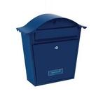 Brievenbus | GardaLux (Gegalvaniseerd staal, Blauw), Verzenden, Nieuw