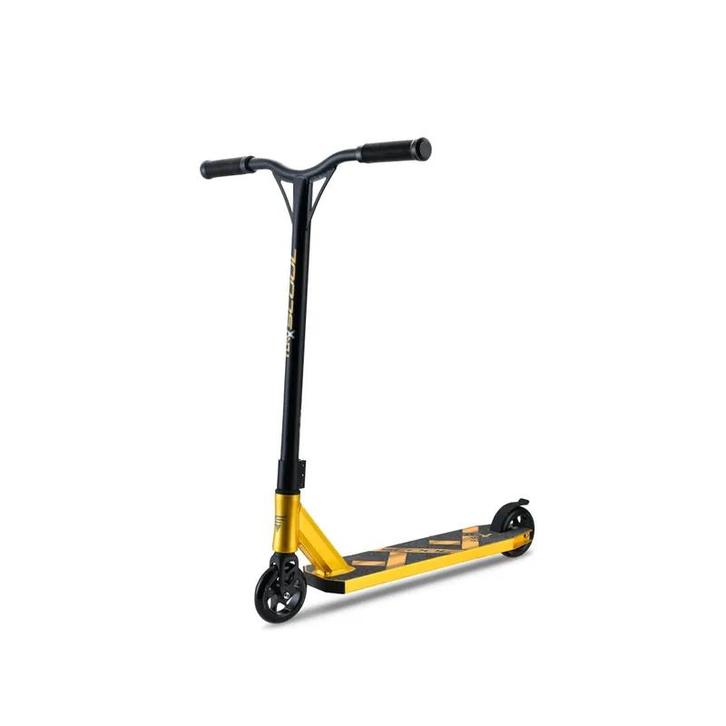 SCOOL flaX 8.6 stunt - Flash Gold (SCOOL, Merken), Fietsen en Brommers, Steps, Nieuw, Ophalen of Verzenden