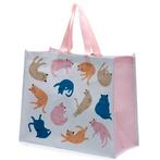 Shopper Boodschappentas Cats Life - Poezen - Originele Licen, Sieraden, Tassen en Uiterlijk, Tassen | Schoudertassen, Ophalen of Verzenden