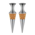 RVS Wijnstopper Vacuum met Kurk, Verzenden, Nieuw