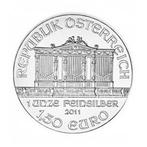Wiener Philharmoniker 1 oz 2011 (17.873.700 oplage), Postzegels en Munten, Munten | Europa | Niet-Euromunten, Zilver, Oostenrijk