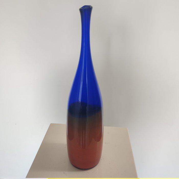 Glasfabriek Leerdam - Floris Meydam - Vaas - flesvaas -, Antiek en Kunst, Antiek | Glas en Kristal