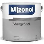 Wijzonol Snelgrond Wit - 2,5 liter, Doe-het-zelf en Verbouw, Nieuw, Verzenden