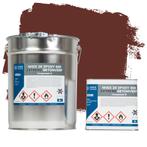 Wixx 2K Epoxy 650 Extreme Betoncoating 10L | Roodbruin RAL
