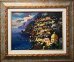 Vincenzo Somma (1955) - Positano, Antiek en Kunst, Kunst | Schilderijen | Klassiek
