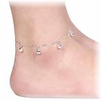 Fako Bijoux® - Enkelbandje - Belletjes - Verzilverd, Sieraden, Tassen en Uiterlijk, Enkelbandjes en Enkelkettinkjes, Verzenden