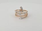Statement ring - 18 karaat Roségoud - 0.60ct. tw. Diamant