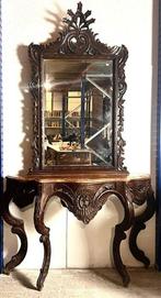 Wandtafel - Hout - Rococo Style, Antiek en Kunst