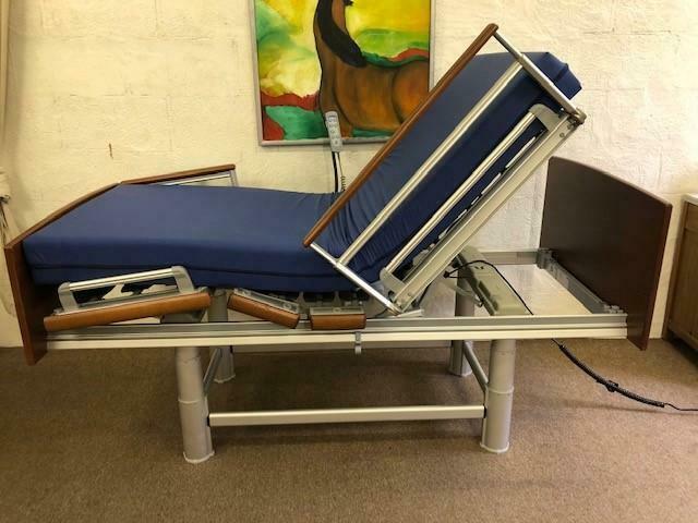 Hoog laag bed Thuiszorgbed Seniorenbed Volker 3080, Huis en Inrichting, Slaapkamer | Bedden, Zo goed als nieuw, Ophalen of Verzenden