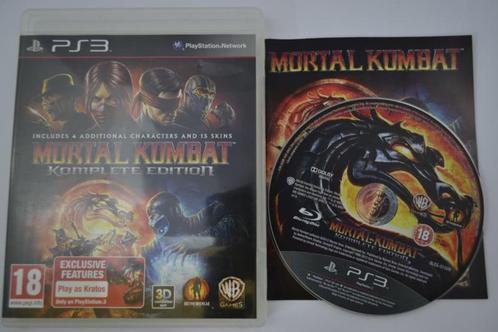 Mortal Kombat - Komplete Edition (PS3), Spelcomputers en Games, Games | Sony PlayStation 3, 1 speler, Zo goed als nieuw, Online