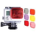 Set van 6x Filter voor GoPro Hero 3/3+/4 (Nieuw), Audio, Tv en Foto, Fotocamera's Digitaal, Verzenden, Nieuw