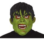 Halloween Masker Man Groen, Verzenden, Nieuw
