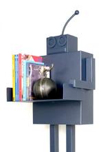 Mela - Edoardo Meloni - sculptuur, ROBOOK METALLIC BLUE N4 -