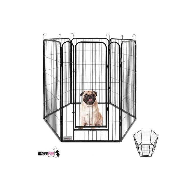 MaxxPet puppyren 100x60cm - 6 delig (Honden, Dier), Dieren en Toebehoren, Hondenbenches, Nieuw, Verzenden