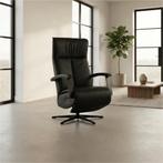 Leren relaxfauteuil met hartbalans Pure - Toledo Nero, Huis en Inrichting, Fauteuils, Bohemian, Industrieel, Modern, Scandinavisch