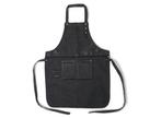 SENZA Schort - Afritsbaar - BBQ accessoires - Unisex - Zwart, Verzenden, Nieuw