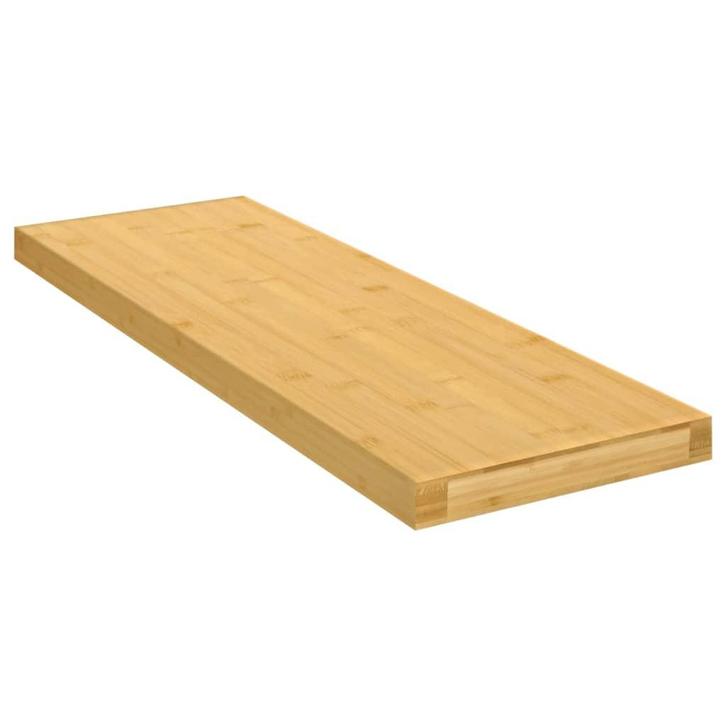 vidaXL Wandschap 60x20x2,5 cm bamboe, Huis en Inrichting, Woonaccessoires | Wandplanken en Boekenplanken, Nieuw, Verzenden