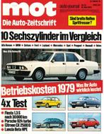 1979 MOT AUTO JOURNAL MAGAZINE 10 DUITS, Nieuw, Author