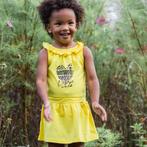 Quapi-collectie Jurkje Namara (yellow bright), Kinderen en Baby's, Babykleding | Maat 62, Nieuw, Meisje, Verzenden, Quapi