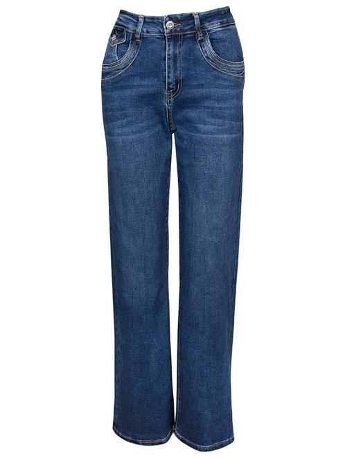 Karostar Jeans Straight M (38), dames spijkerbroek, Kleding | Dames, Spijkerbroeken en Jeans, Verzenden
