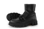 Apples & Pears Biker boots in maat 35 Zwart | 10% extra, Kleding | Dames, Schoenen, Verzenden, Zwart, Overige typen, Zo goed als nieuw