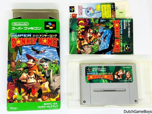 Super Famicom - Super Donkey Kong, Spelcomputers en Games, Games | Nintendo Super NES, Gebruikt, Verzenden