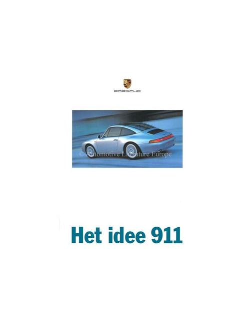 1997 PORSCHE 911 CARRERA | TARGA | TURBO HARDCOVER BROCHURE, Boeken, Auto's | Folders en Tijdschriften, Porsche