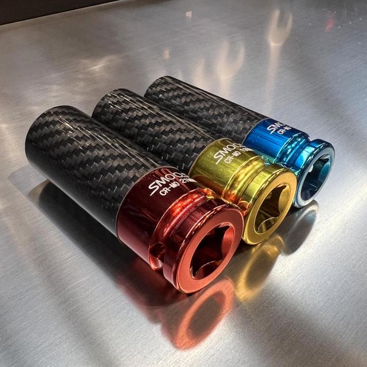 Smoos Doppenset met carbonhuls - Smoos, Doe-het-zelf en Verbouw, Gereedschap | Handgereedschap, Nieuw, Ophalen of Verzenden